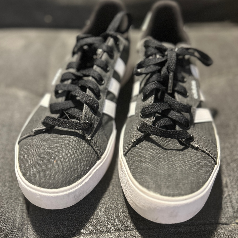 Adidas Monochrome Athletic Shoes